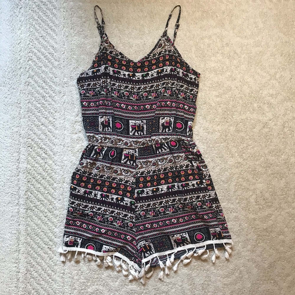 Printed Indero Romper